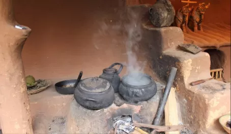 Handmade bowls in the Sacred Valley