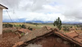 The rooftops of Peru