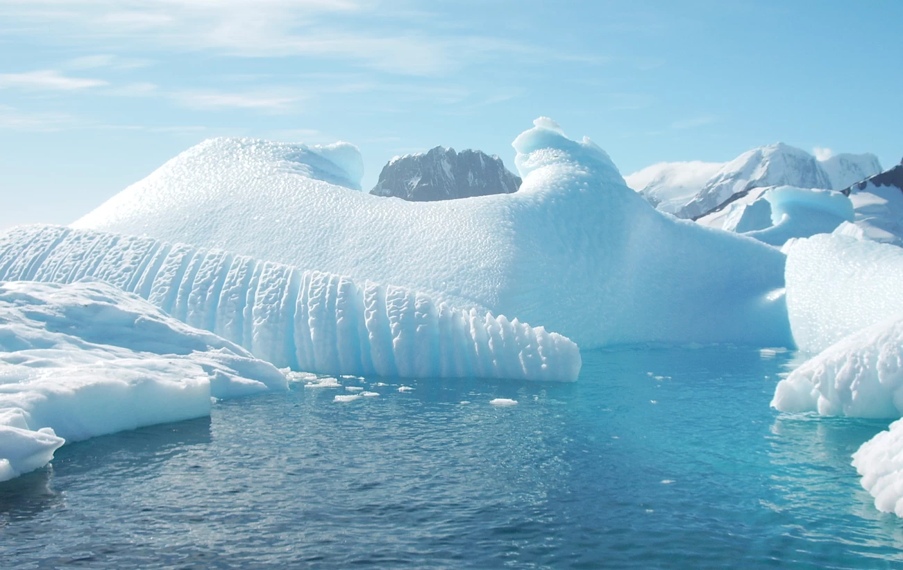 Touring the icy water of Antarctica on an expedition cruise