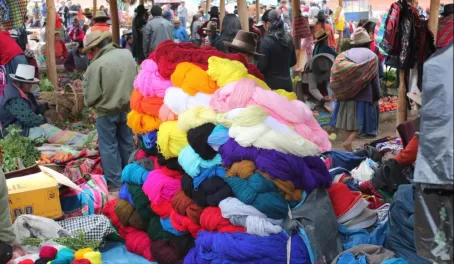 Colorful local market