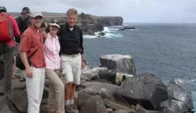 Family in the Galapagos