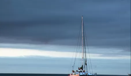 Nemo II, a sailing catamaran