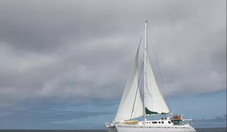 The Nemo II sails the Galapagos Archipelago