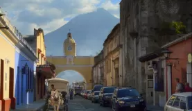 Antigua and the Volcano