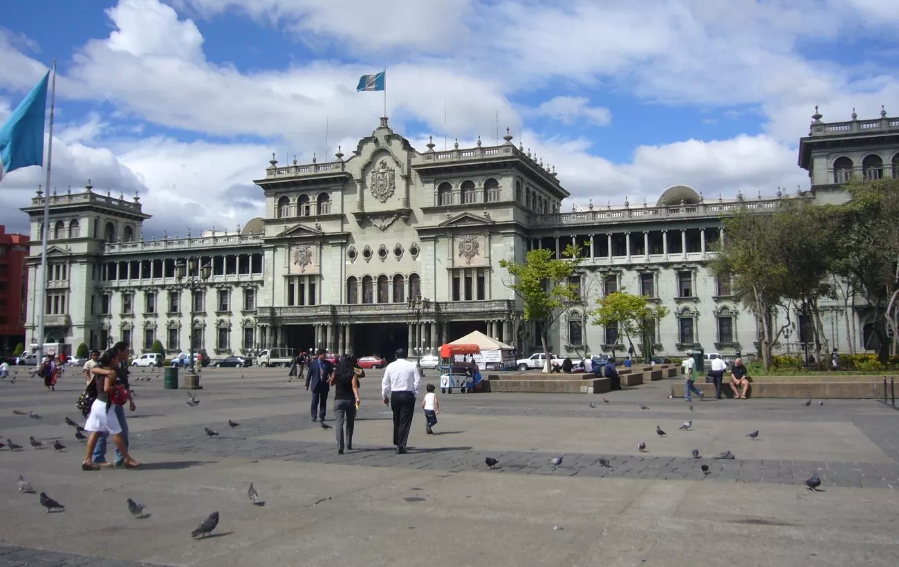 Palacio Nacional in Guatemala City.