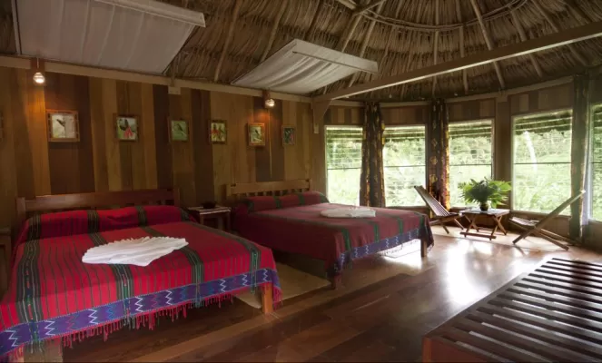 Bird Cabana Interior