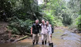 Group shot in the jungle