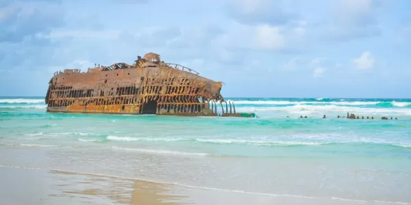 Shipwreck Cabo Santa Boa