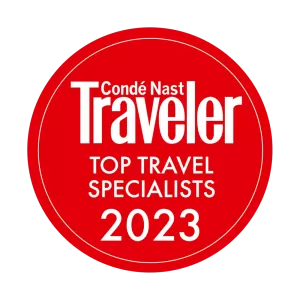 Conde Nast Travel Top Travel Specialists 2023 logo