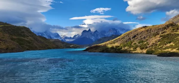 Stunning views along the southern route of Torres del Paine