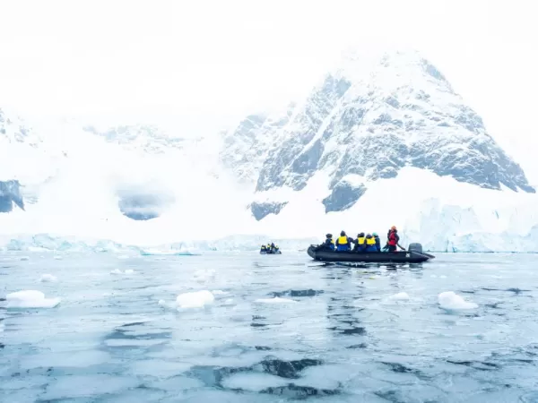 Zodiac Cruise through Antarctic waters