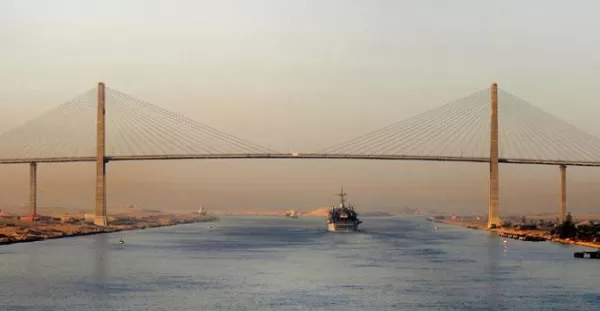 The historic Suez Canal