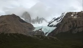 Our first glacier!