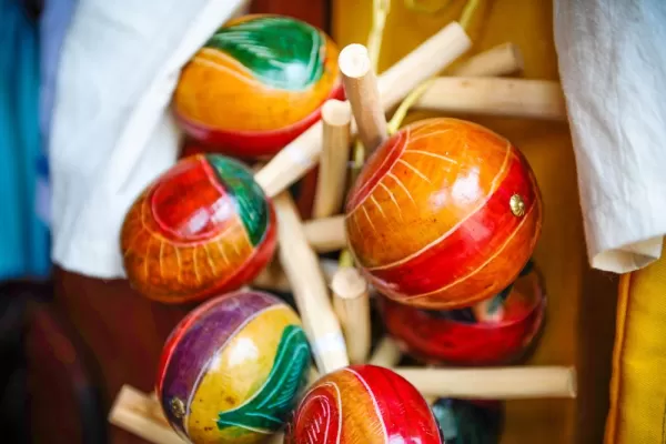 Traditional Maracas in Colombia
