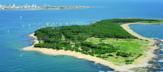 Gorriti Island in Punte del Este, Uruguay