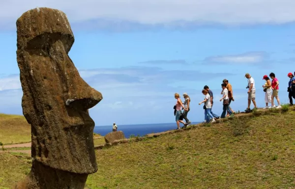 Trekking in Easter Island