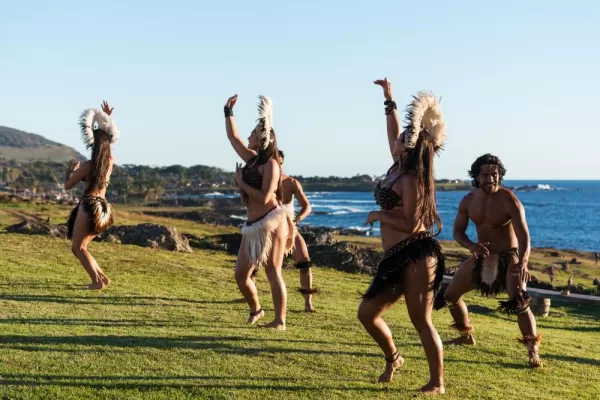 Cultural performance in Easter Island