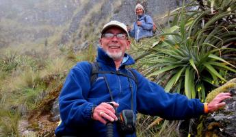 Trekking through Peru