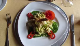 seafood salad at Mia Culpa