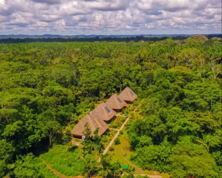 Yasuni Ecolodge aerial view