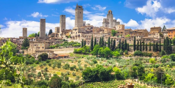 Impressive Medieval Town of San Gimignano, Tuscany