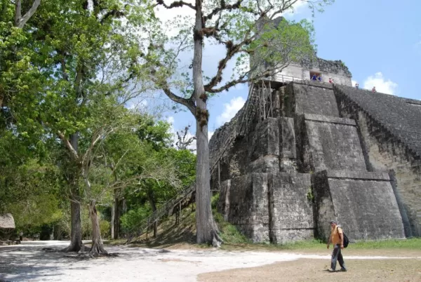 View of Temple II-Tikal