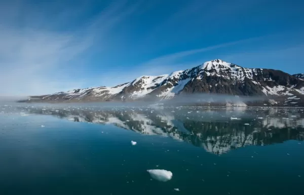 Mysterious Spitsbergen scenery