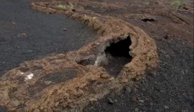 lava tube, Volcan Chico