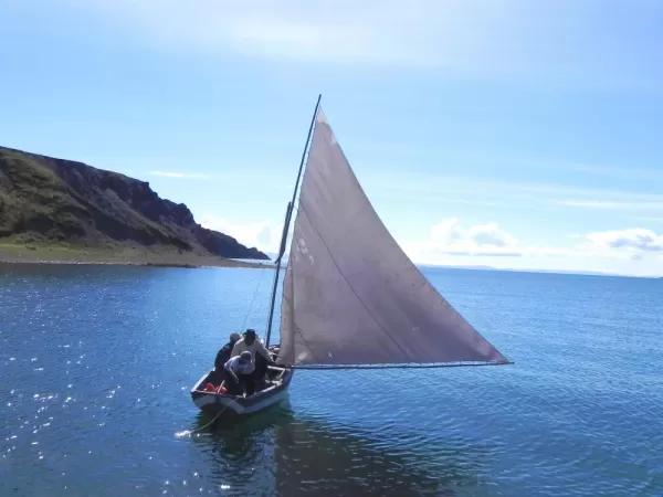"Sailing, takes me away!"