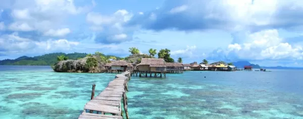 Tongean Islands in Sulawesi