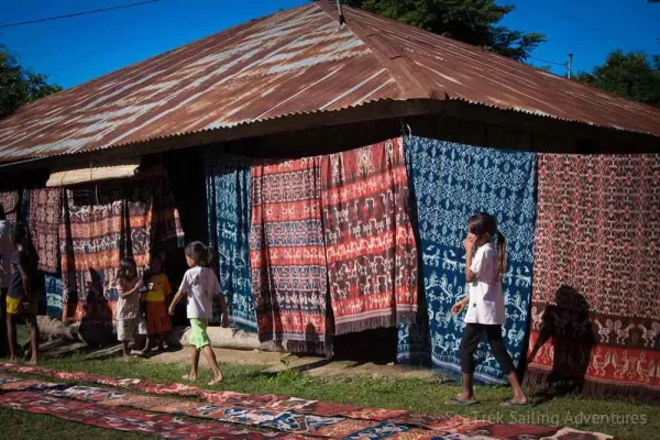 Well-made textiles in Lesser Sunda Islands Indonesia