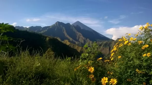 Flores Inerie Volcano in Lesser Sunda Islands