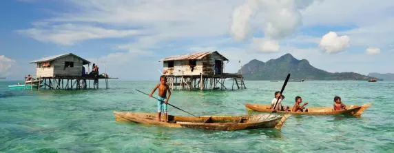 Sea Gypsies in Sulawesi, Indonesia