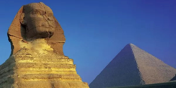 Sphinx Pyramid Sunrise