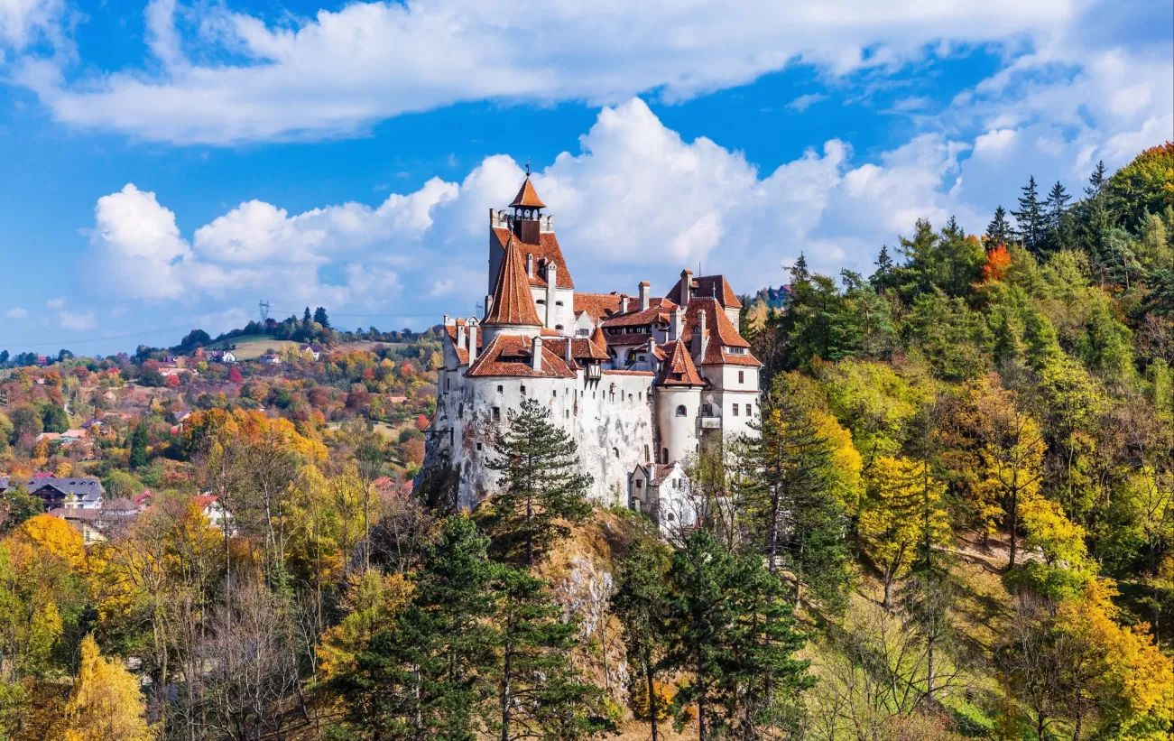 Romania's iconic Bran Castle "Dracula's Castle"