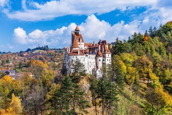 Romania's iconic Bran Castle "Dracula's Castle"