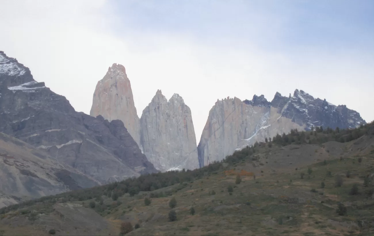 Torres del Paine view from EcoCamp on Patagonia tour