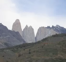Torres del Paine view from EcoCamp on Patagonia tour