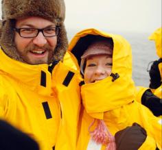 Crossing the Antarctic Circle!