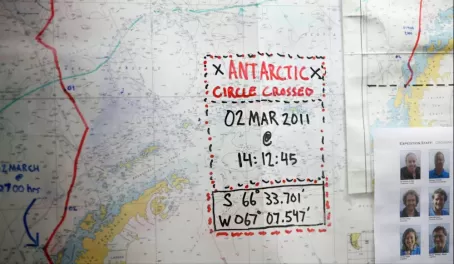 Antarctic Circle Crossed