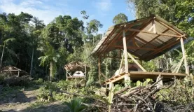 Campsite near Huaorani lodge