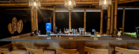 Bar in La Selva Ecolodge