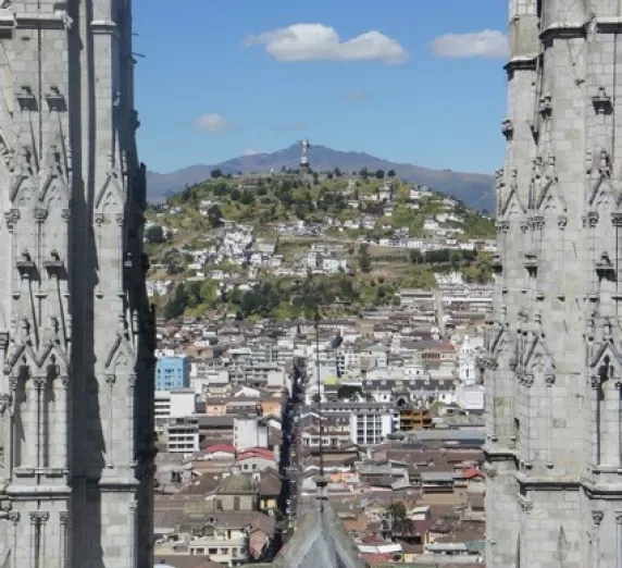View from the top of the basilica