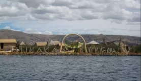 Uros floating Islands - Lake Titicaca