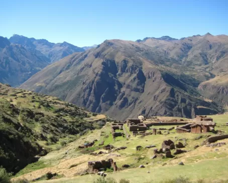 Our campsite for the night - Huchuy Qosqo ("Little Cusco")