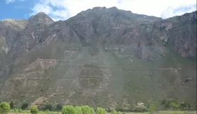 The trail down from Huchuy Qusqo to La May