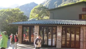 Sanctuary Hotel and Machu Picchu shuttle bus stop