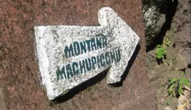 Time to hike up some more!  - Machu Picchu