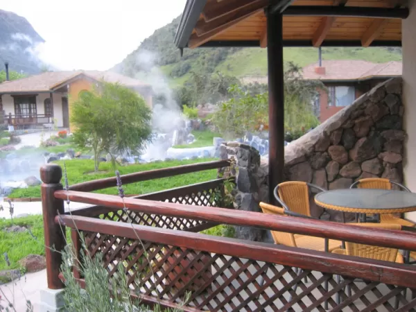 Papallacta Hot Springs offers cabaÃ±as with private thermal pools and is a relaxing stop on an Ecuador tour