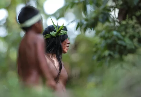 The locals at the Huaorani Community
